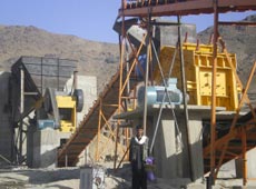 Copper ore crusher